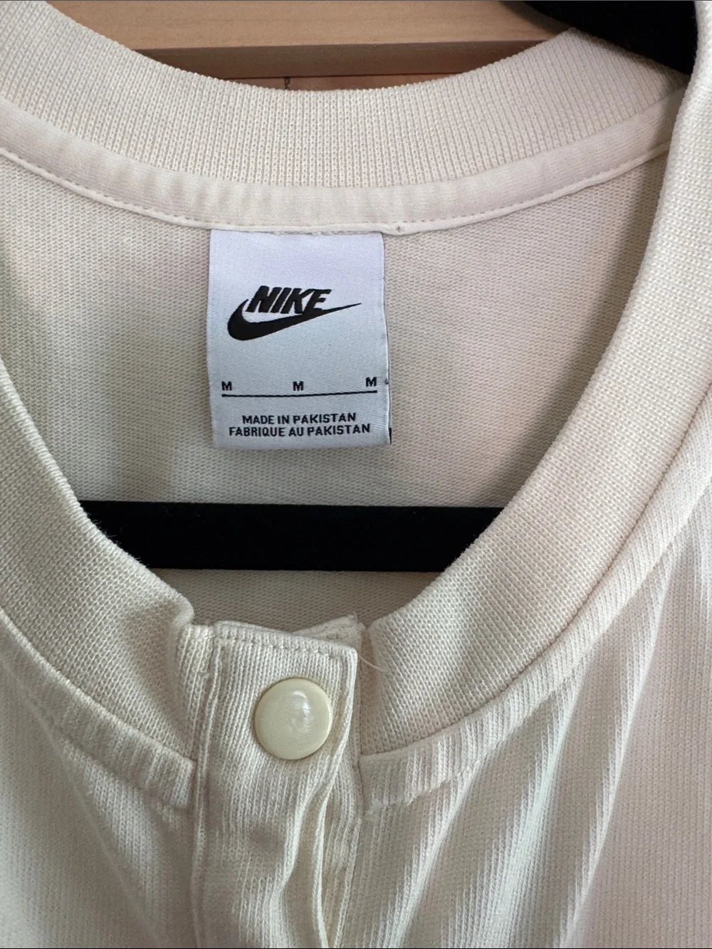 Nike Girls' Cream Sleeveless Romper with Elastic Waist
